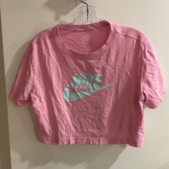 Nike Tops - NIKE RETRO TEE crop swoosh top shirt S